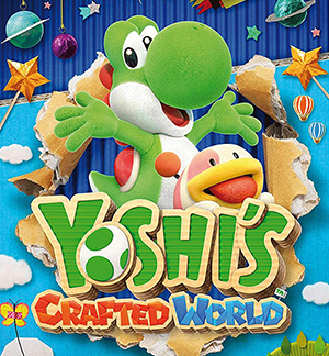 Yoshi's Crafted World Multiplayer Splitscreen